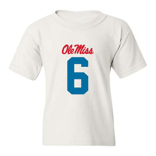 Ole Miss - NCAA Football : Joenel Aguero - Youth T-Shirt-0