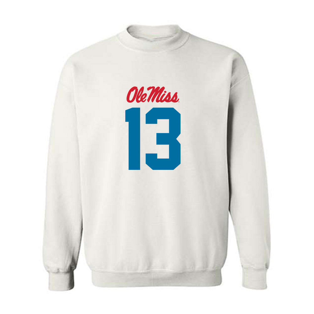 Ole Miss - NCAA Football : Jack Patterson - Crewneck Sweatshirt-0