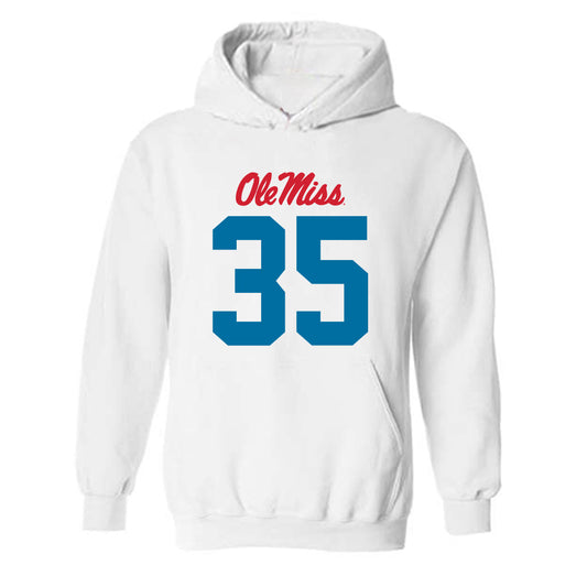 Ole Miss - NCAA Football : Damarius Yates - Hooded Sweatshirt-0