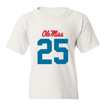 Ole Miss - NCAA Football : Maison Dunn - Youth T-Shirt-0