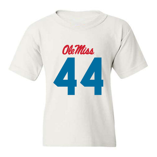 Ole Miss - NCAA Football : Caleb Blankenship - Youth T-Shirt-0