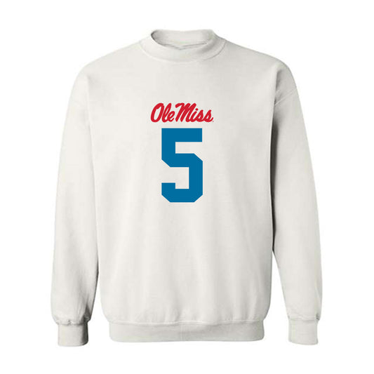 Ole Miss - NCAA Football : Kam Franklin - Crewneck Sweatshirt-0