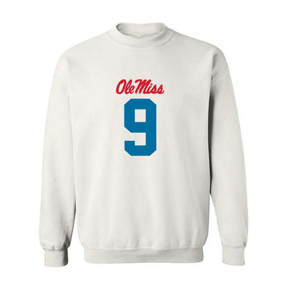 Ole Miss - NCAA Football : Jehiem Oatis - Crewneck Sweatshirt-0