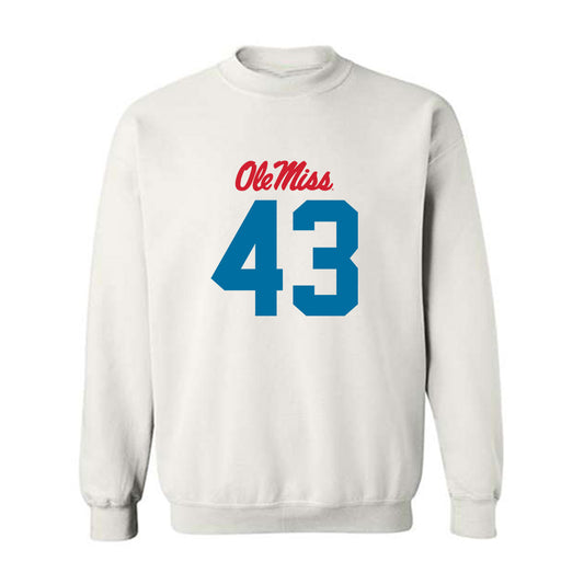Ole Miss - NCAA Football : Isreal Solomon - Crewneck Sweatshirt-0