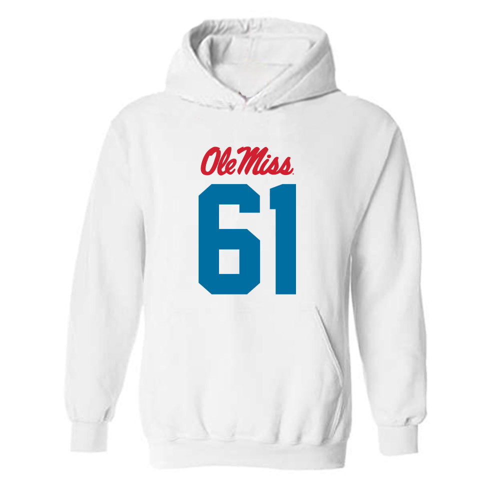 Ole Miss - NCAA Football : Tommy Kinsler IV - Hooded Sweatshirt-0