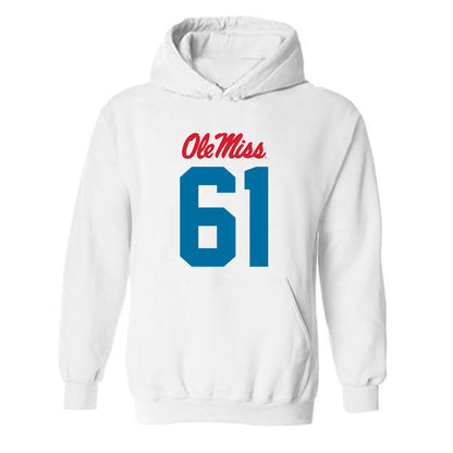 Ole Miss - NCAA Football : Tommy Kinsler IV - Hooded Sweatshirt-0