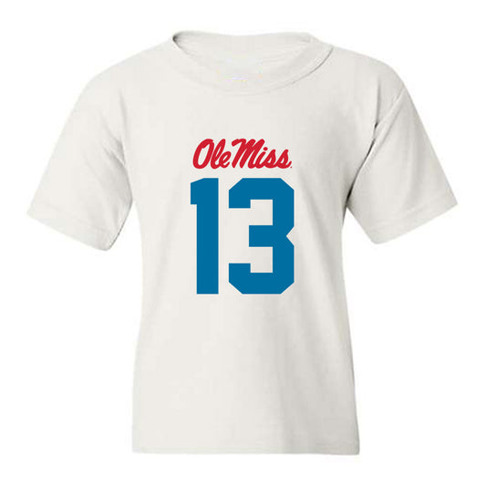 Ole Miss - NCAA Football : Jack Patterson - Youth T-Shirt-0