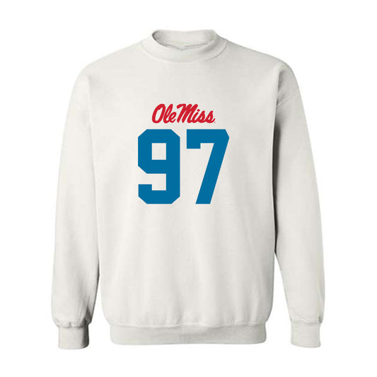 Ole Miss - NCAA Football : Kamron Beavers - Crewneck Sweatshirt-0