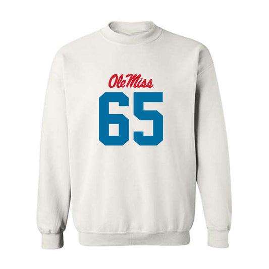 Ole Miss - NCAA Football : Connor Howes - Crewneck Sweatshirt-0