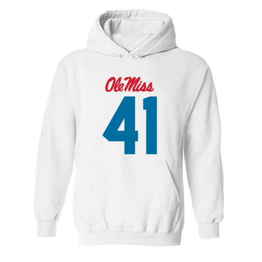 Ole Miss - NCAA Football : Peter Mcstravick - Hooded Sweatshirt-0