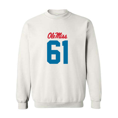 Ole Miss - NCAA Football : Tommy Kinsler IV - Crewneck Sweatshirt-0
