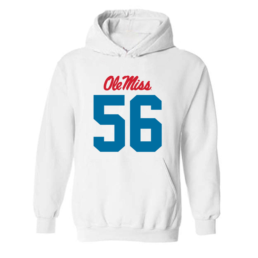 Ole Miss - NCAA Football : Mason Waddle - Hooded Sweatshirt-0