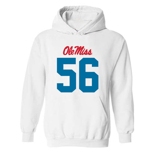 Ole Miss - NCAA Football : Mason Waddle - Hooded Sweatshirt-0