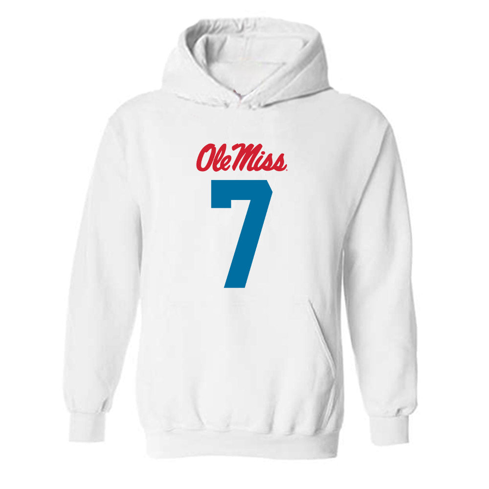 Ole Miss - NCAA Football : Sharif Denson - Hooded Sweatshirt-0