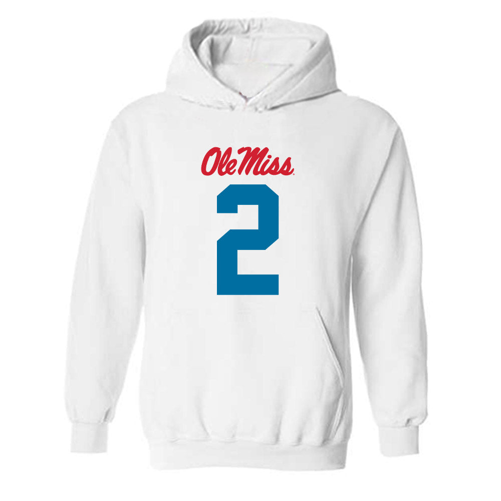 Ole Miss - NCAA Football : Jaylon Braxton - Hooded Sweatshirt-0