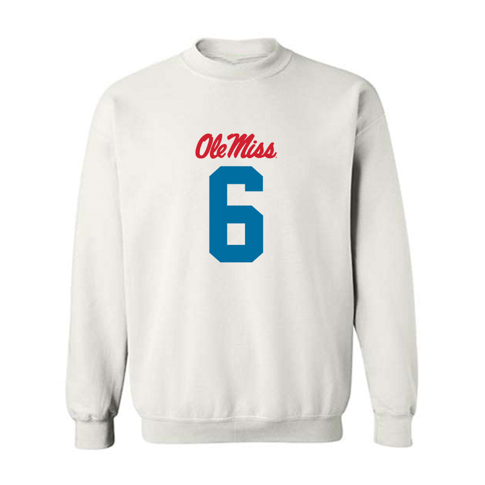 Ole Miss - NCAA Football : Joenel Aguero - Crewneck Sweatshirt-0