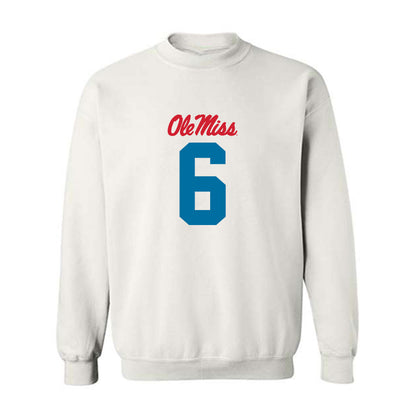 Ole Miss - NCAA Football : Joenel Aguero - Crewneck Sweatshirt-0