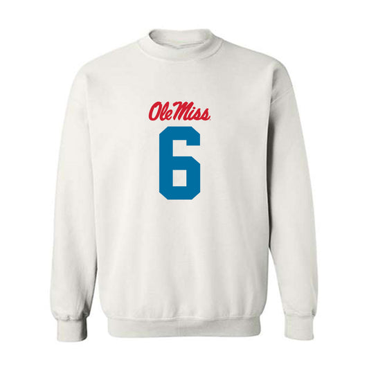 Ole Miss - NCAA Football : Joenel Aguero - Crewneck Sweatshirt-0