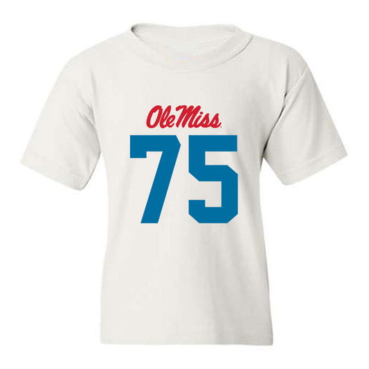Ole Miss - NCAA Football : Patrick Kutas - Youth T-Shirt-0