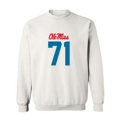 Ole Miss - NCAA Football : Emanuel Faulkner - Crewneck Sweatshirt-0