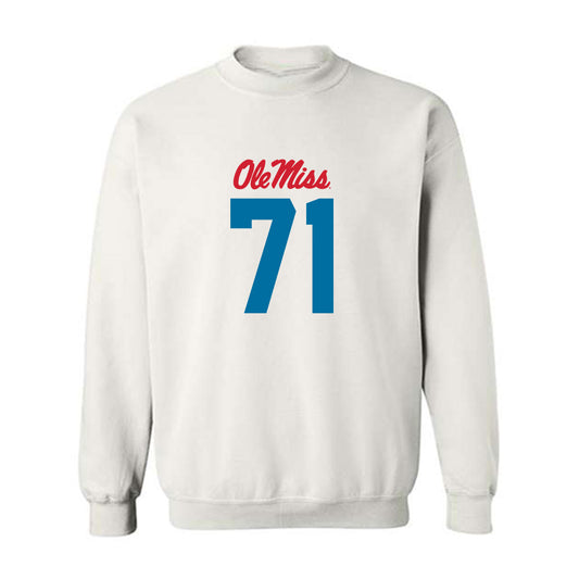 Ole Miss - NCAA Football : Emanuel Faulkner - Crewneck Sweatshirt-0