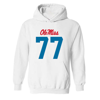 Ole Miss - NCAA Football : Enoch Wangoy - Hooded Sweatshirt-0