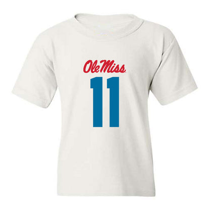Ole Miss - NCAA Football : Keaton Thomas - Youth T-Shirt-0