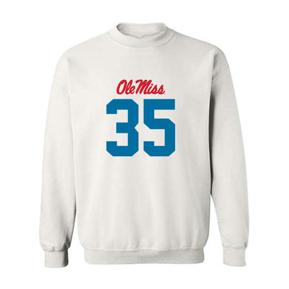 Ole Miss - NCAA Football : Damarius Yates - Crewneck Sweatshirt-0