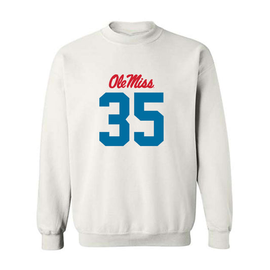 Ole Miss - NCAA Football : Damarius Yates - Crewneck Sweatshirt-0