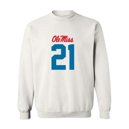 Ole Miss - NCAA Football : Tavoy Feagin - Crewneck Sweatshirt-0