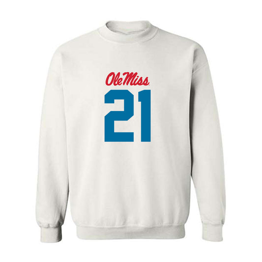 Ole Miss - NCAA Football : Tavoy Feagin - Crewneck Sweatshirt-0
