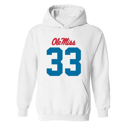 Ole Miss - NCAA Football : Oscar Bird - Hooded Sweatshirt-0