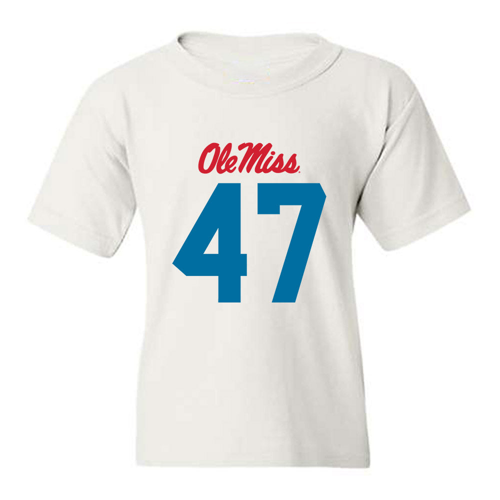 Ole Miss - NCAA Football : Anthony Aguirre - Youth T-Shirt-0