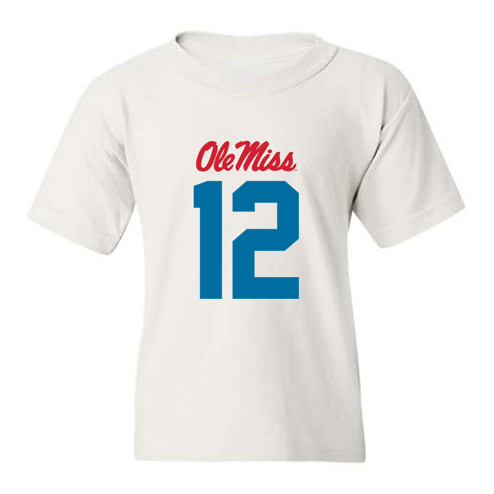 Ole Miss - NCAA Football : Luke Ferrelli - Youth T-Shirt-0
