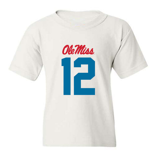 Ole Miss - NCAA Football : Luke Ferrelli - Youth T-Shirt-0
