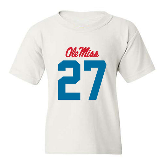 Ole Miss - NCAA Football : Macaleb Taylor - Youth T-Shirt-0