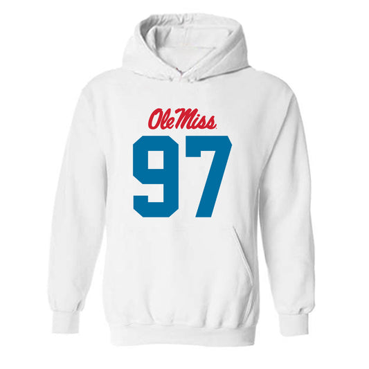 Ole Miss - NCAA Football : Kamron Beavers - Hooded Sweatshirt-0