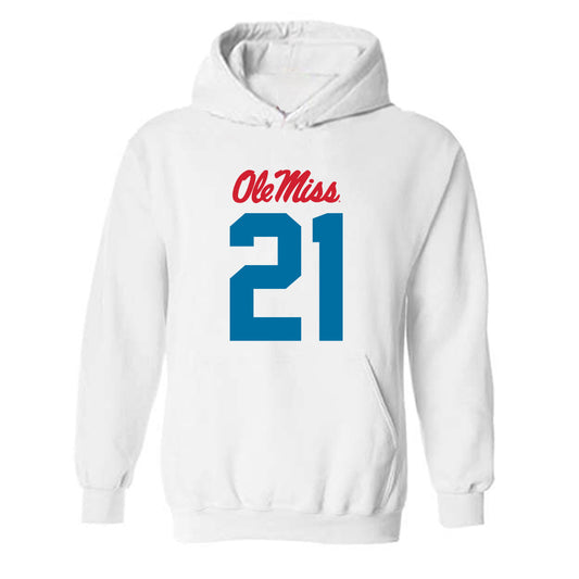 Ole Miss - NCAA Football : Tavoy Feagin - Hooded Sweatshirt-0