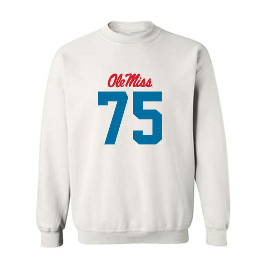 Ole Miss - NCAA Football : Patrick Kutas - Crewneck Sweatshirt-0