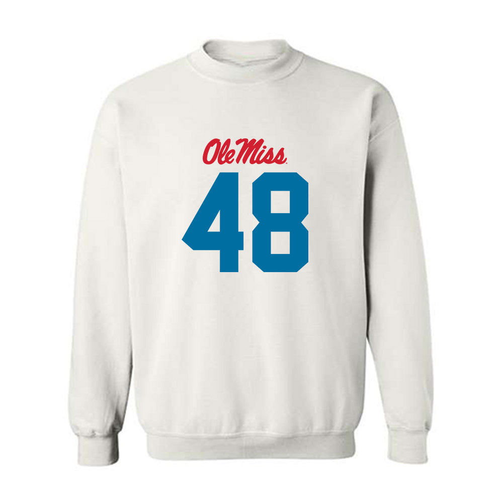 Ole Miss - NCAA Football : Mark Trigg Jr - Crewneck Sweatshirt-0