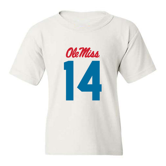 Ole Miss - NCAA Football : Walker Howard - Youth T-Shirt-0