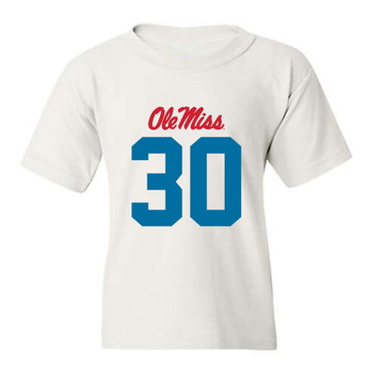 Ole Miss - NCAA Football : Jamichael Garrett - Youth T-Shirt-0