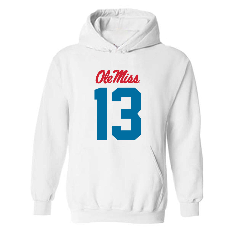 Ole Miss - NCAA Football : Jack Patterson - Hooded Sweatshirt-0