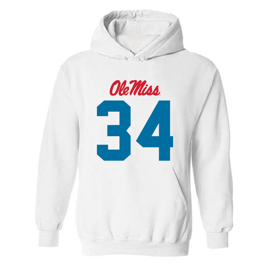 Ole Miss - NCAA Football : Raymond Collins - Hooded Sweatshirt-0
