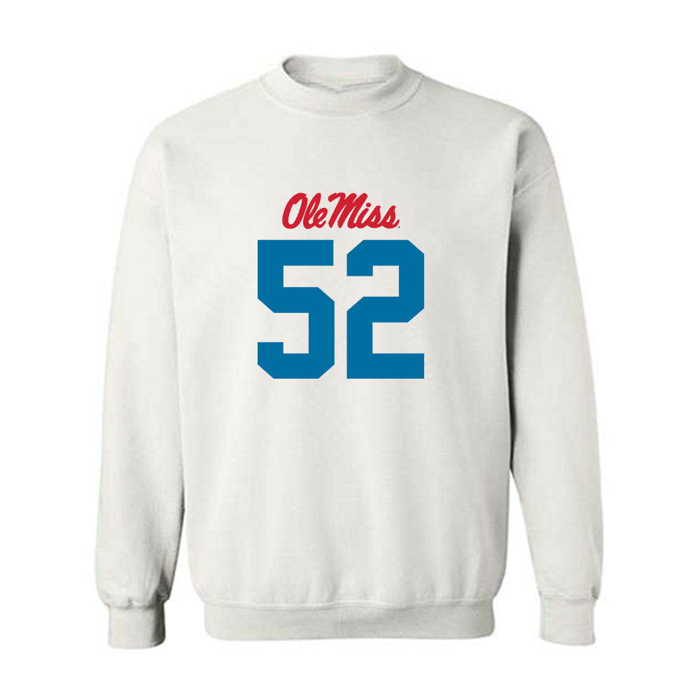 Ole Miss - NCAA Football : Will Echoles - Crewneck Sweatshirt-0