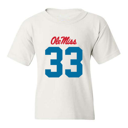 Ole Miss - NCAA Football : Oscar Bird - Youth T-Shirt-0