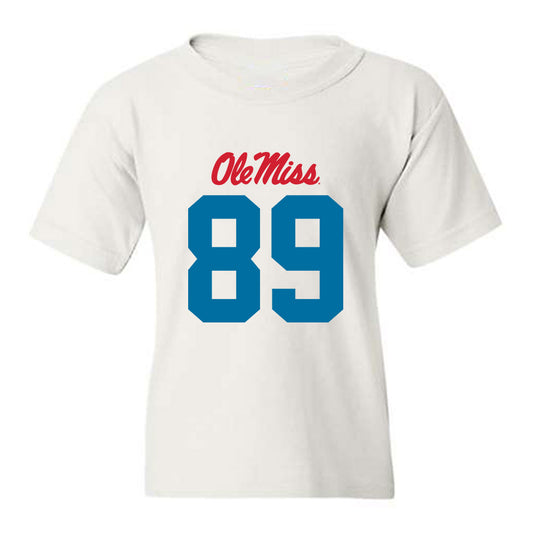 Ole Miss - NCAA Football : Dylan Davis - Youth T-Shirt-0