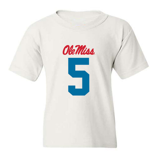 Ole Miss - NCAA Football : Kewan Lacy - Youth T-Shirt-0