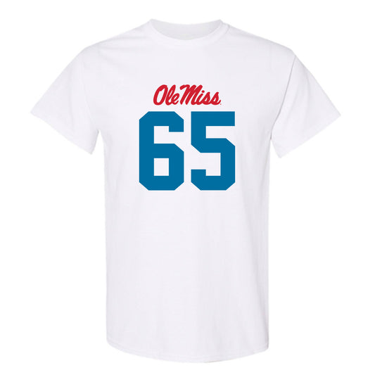 Ole Miss - NCAA Football : Connor Howes - T-Shirt-0