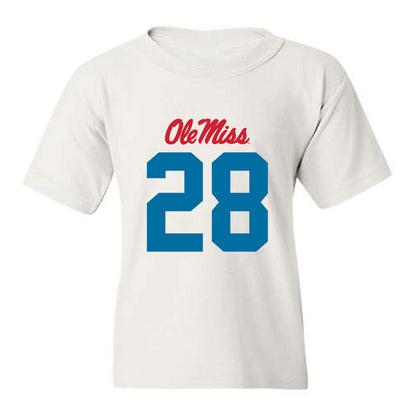 Ole Miss - NCAA Football : Joshua Dye - Youth T-Shirt-0